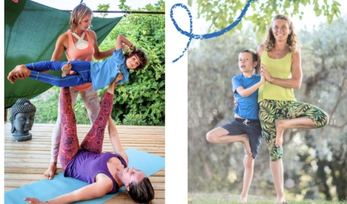 Family Acro Yoga